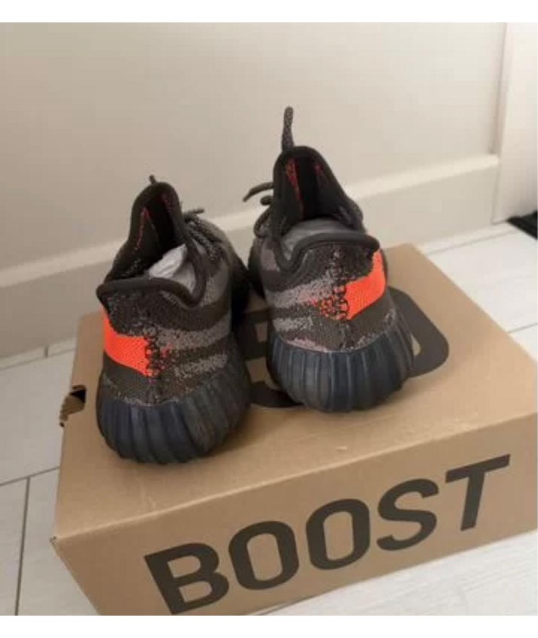 ADIDAS YEEZY Серые кеды, фото 3