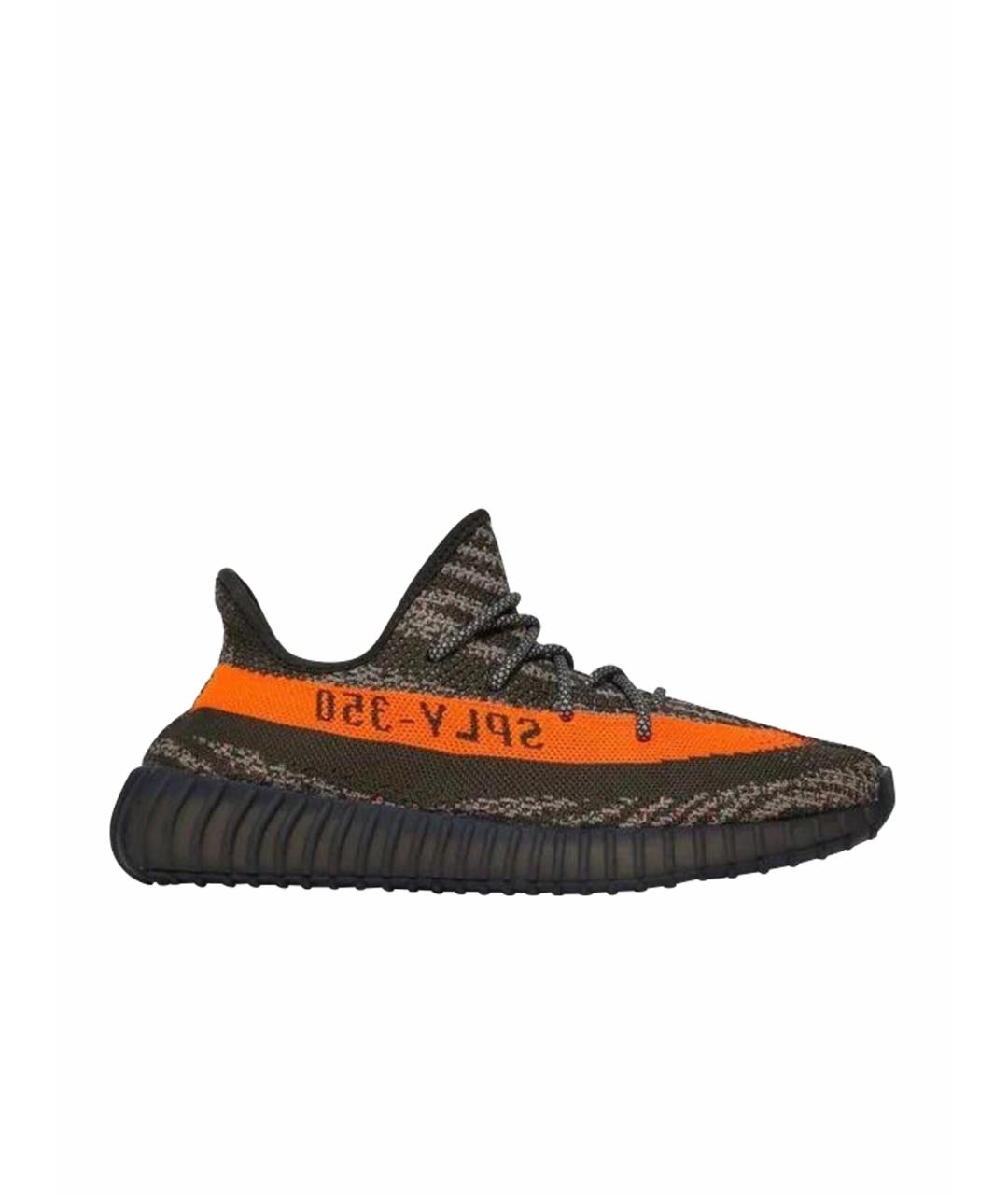 ADIDAS YEEZY Серые кеды, фото 1