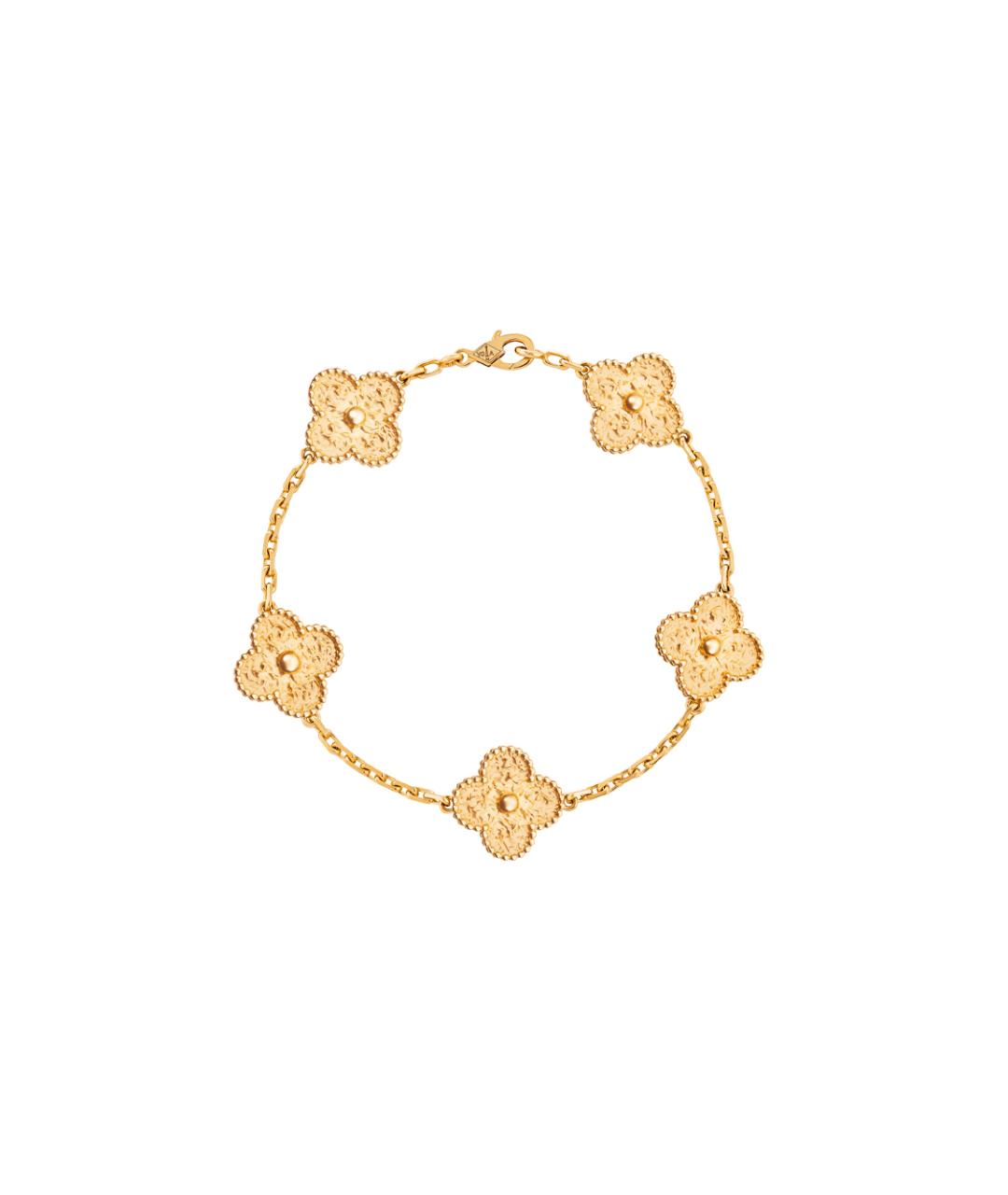 VAN CLEEF & ARPELS Золотой браслет из желтого золота, фото 2