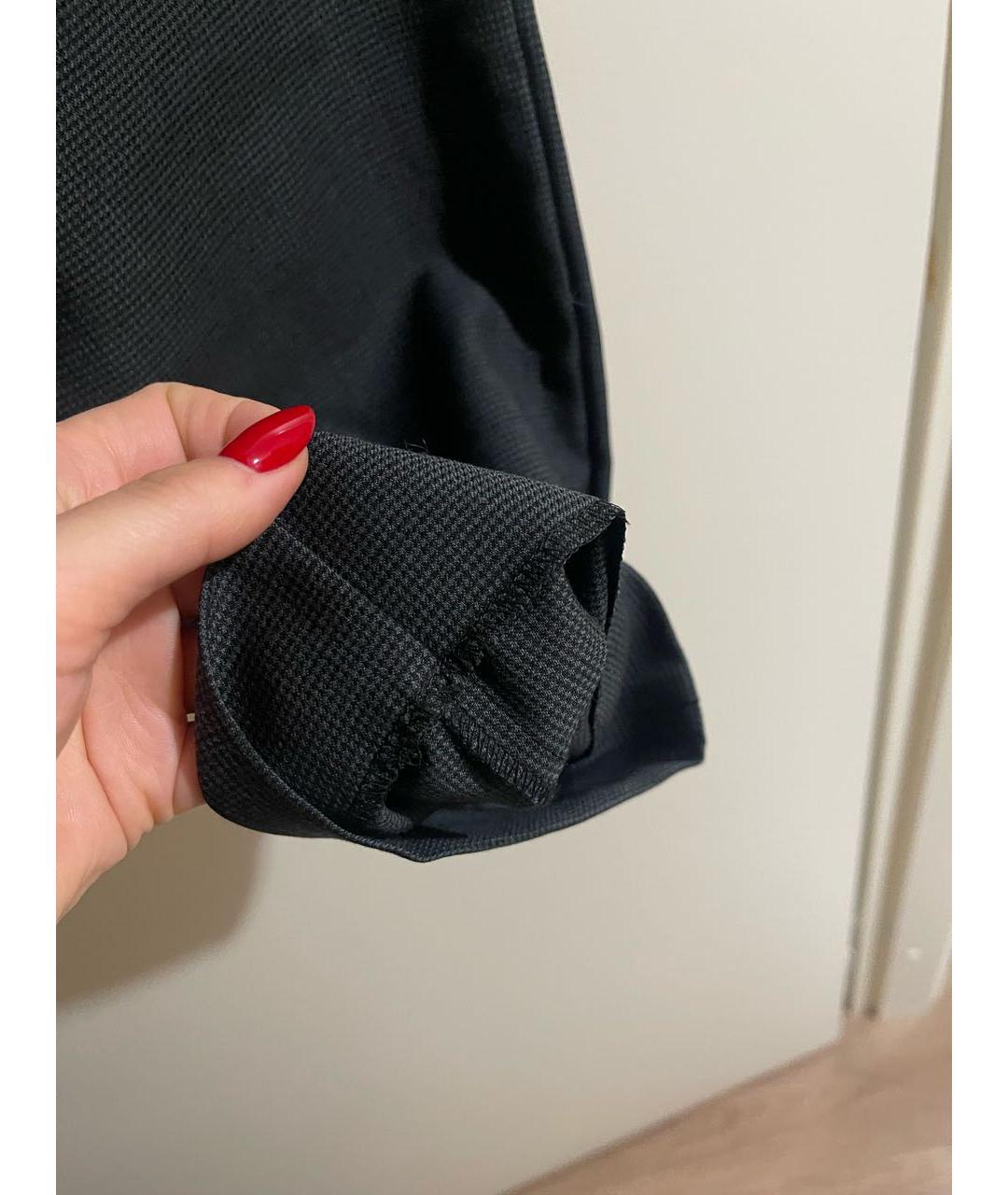 AGNONA Мульти шерстяные повседневные брюки, фото 5