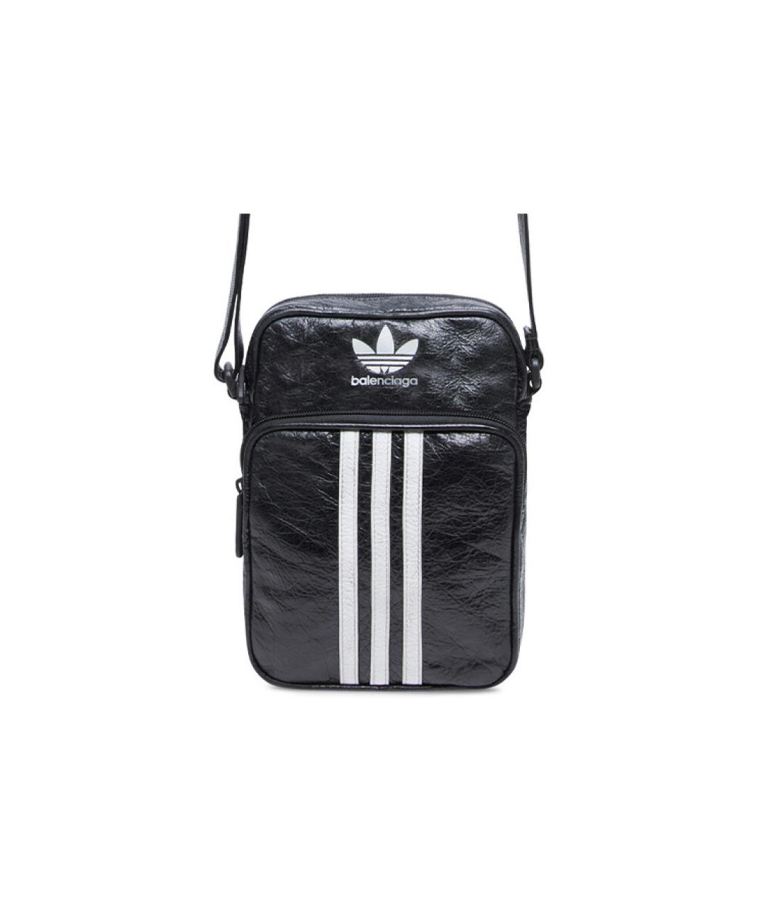 BALENCIAGA Черная бархатная сумка через плечо, фото 10