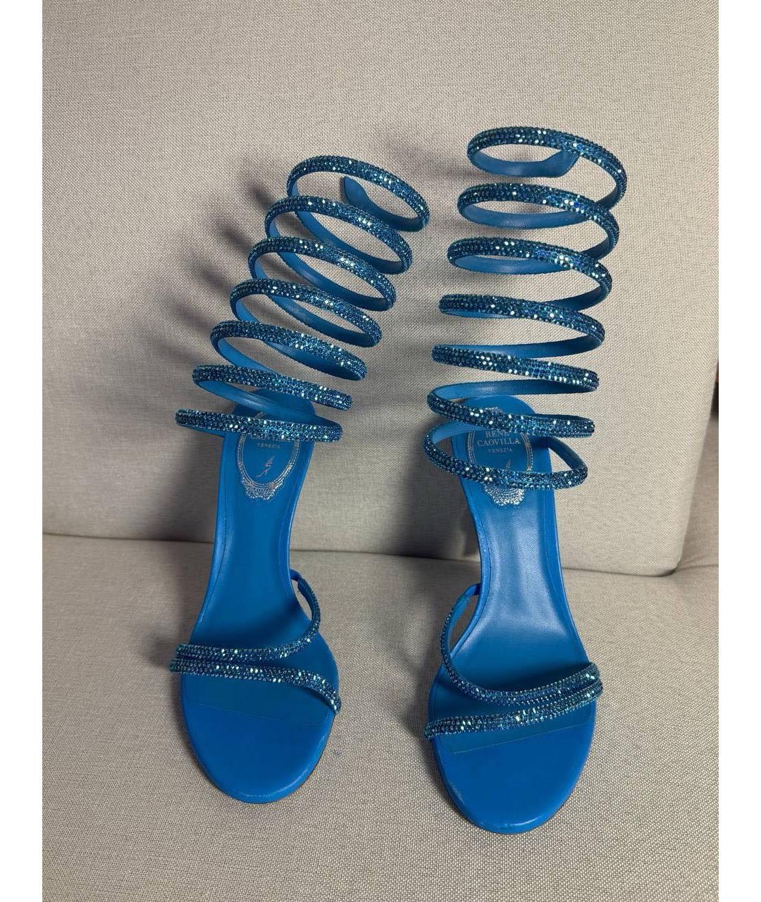 RENE CAOVILLA Кожаные босоножки, фото 2