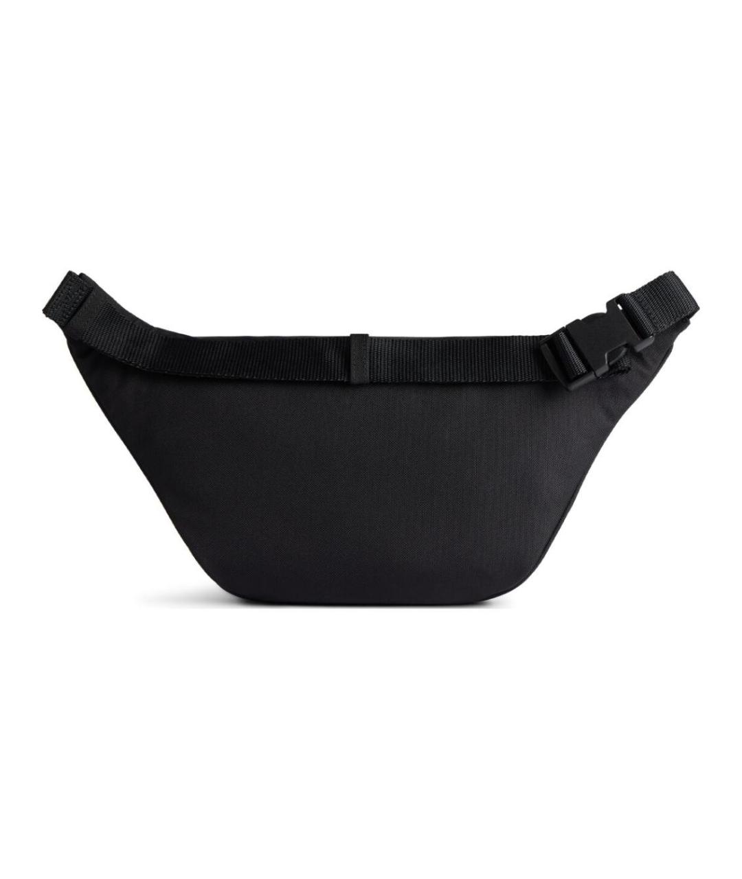 BALENCIAGA Черная тканевая поясная сумка, фото 4