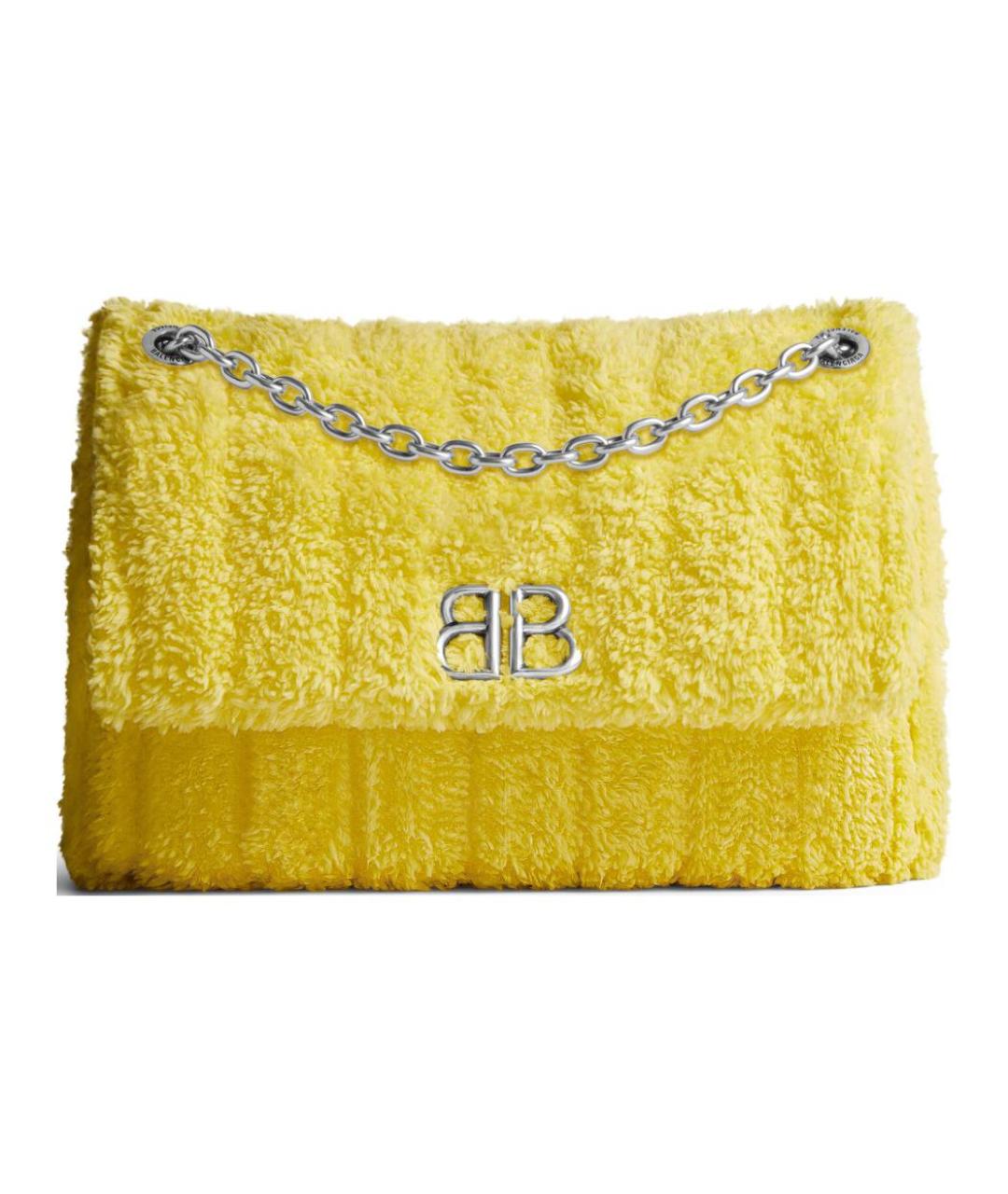 BALENCIAGA Желтая сумка через плечо, фото 1