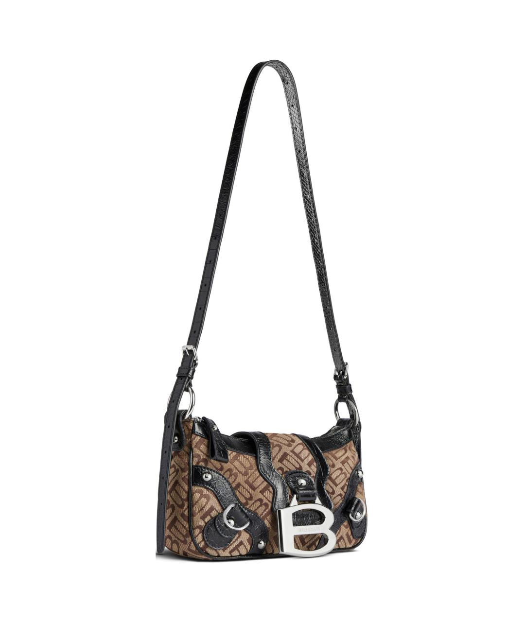 BALENCIAGA Коричневая сумка через плечо, фото 2