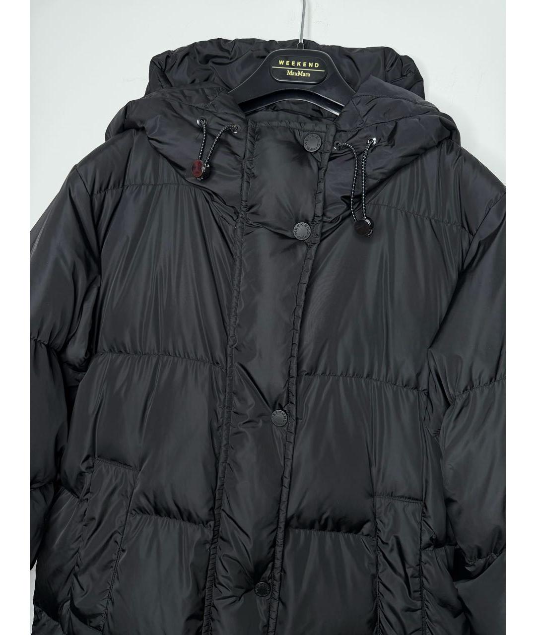 WEEKEND MAX MARA Черный пуховик, фото 5