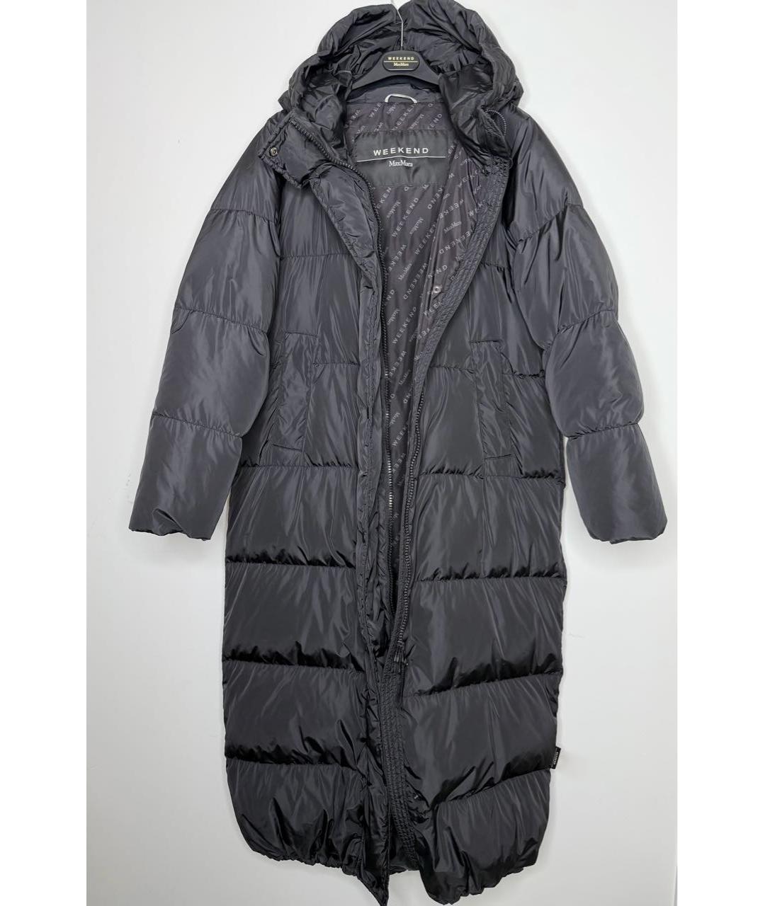 WEEKEND MAX MARA Черный пуховик, фото 8