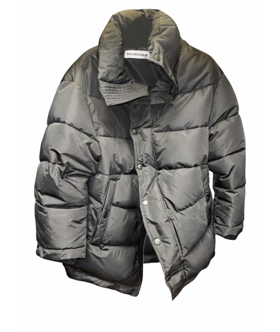 BALENCIAGA Черный полиэстеровый пуховик, фото 1