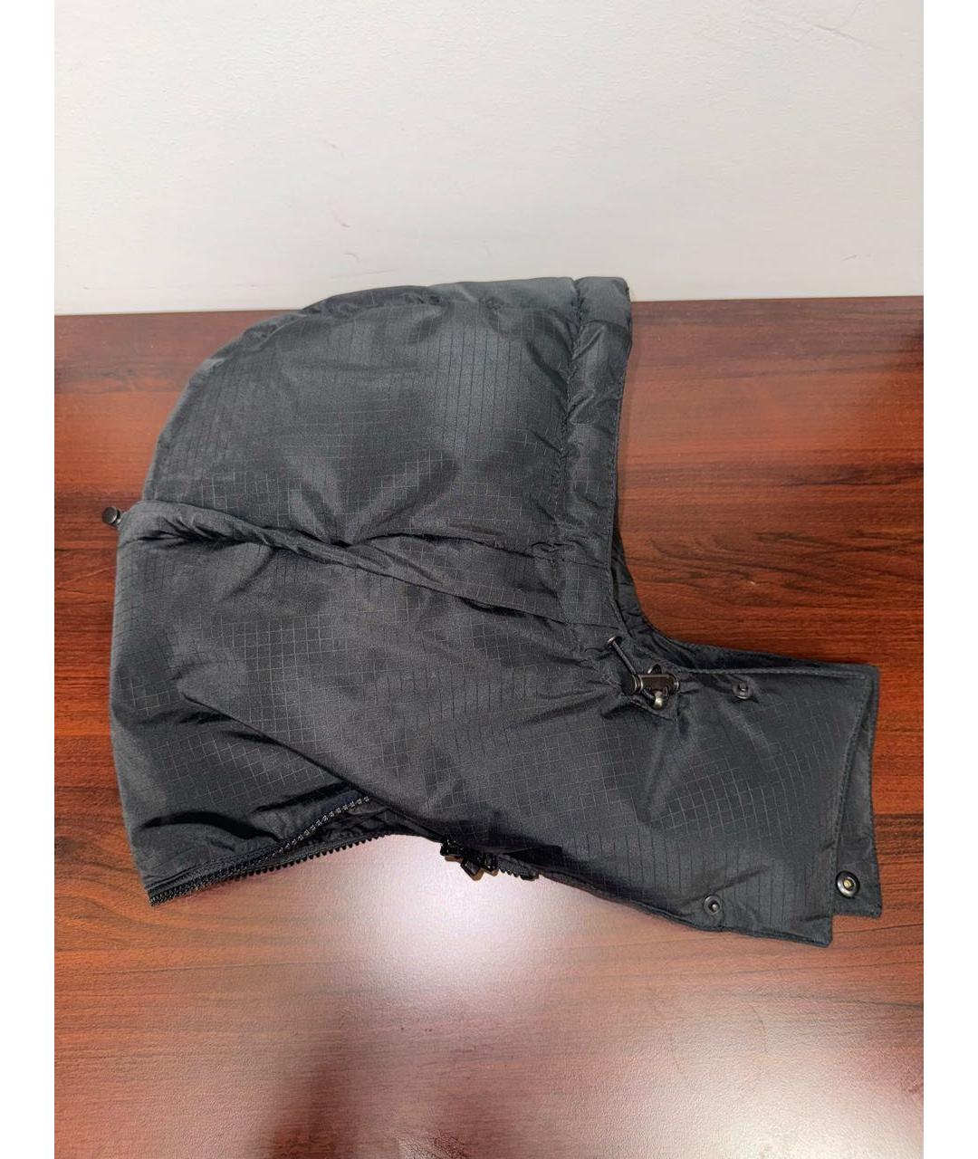 BALENCIAGA Черный полиэстеровый пуховик, фото 3