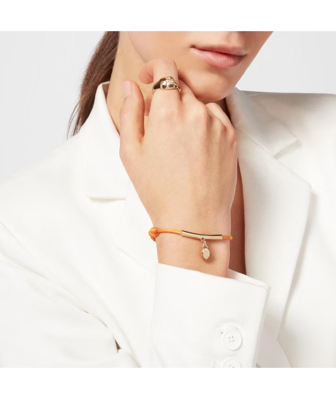 BVLGARI Оранжевый браслет, фото 2