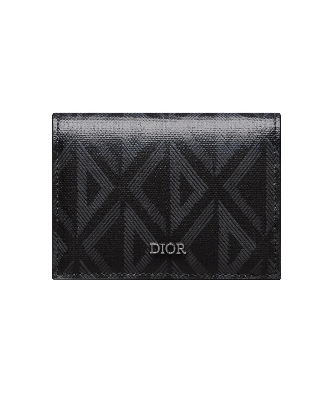 CHRISTIAN DIOR Черный кардхолдер, фото 1