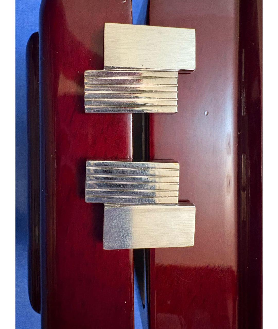 NINA RICCI Серебряные металлические запонки, фото 2