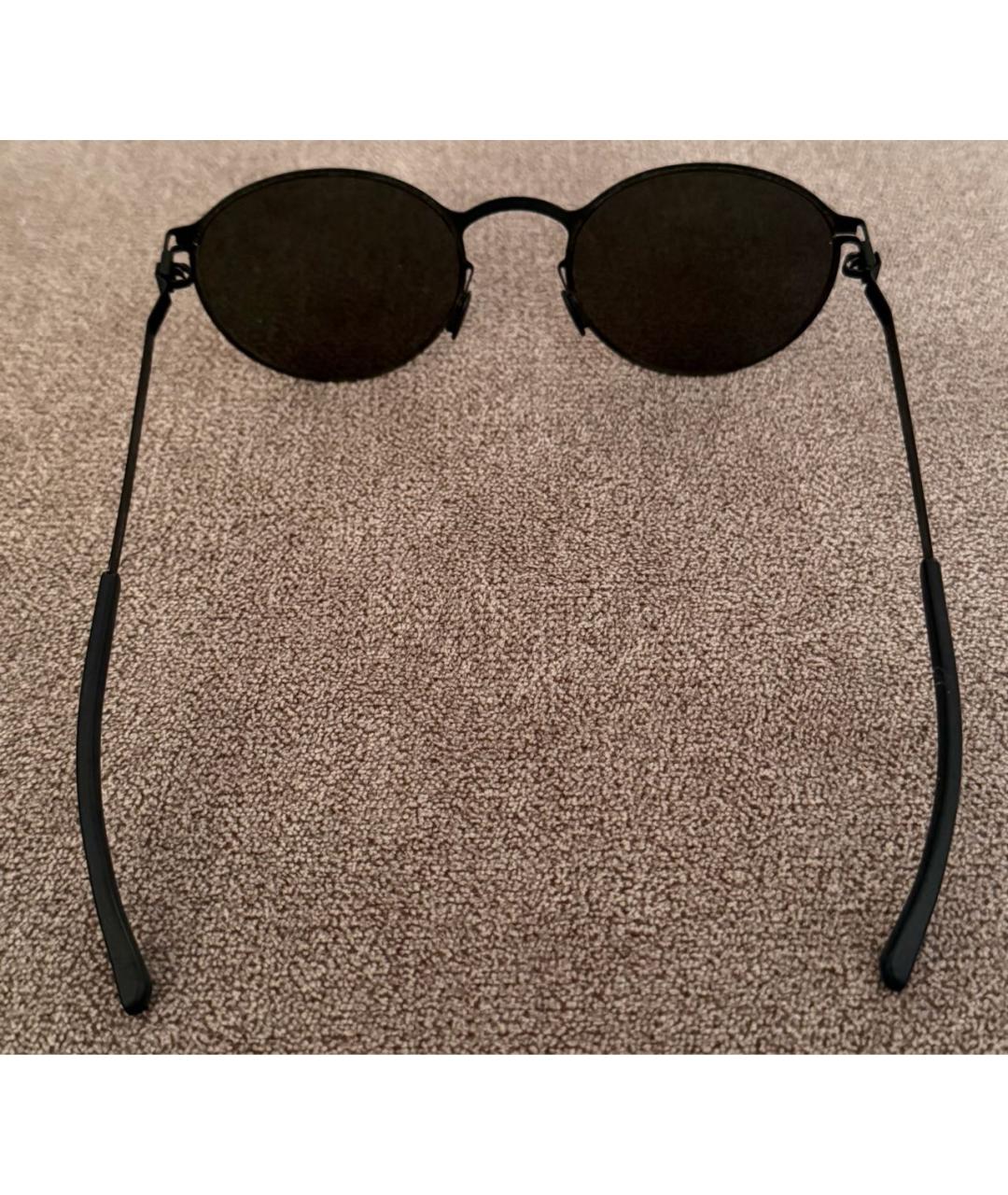 MYKITA Черные металлические солнцезащитные очки, фото 3