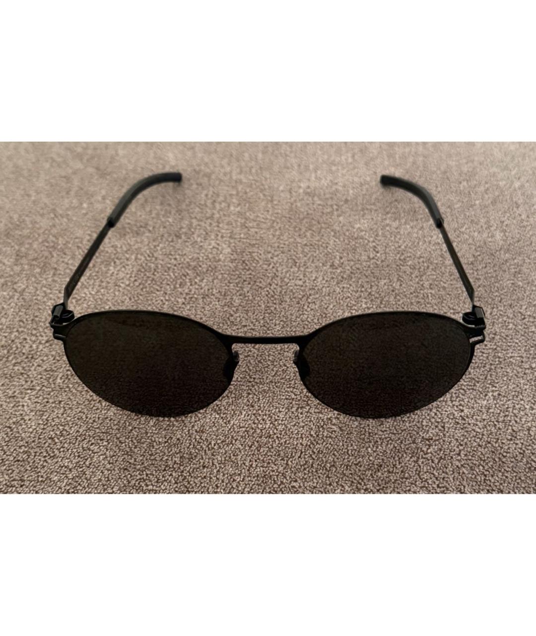 MYKITA Черные металлические солнцезащитные очки, фото 2