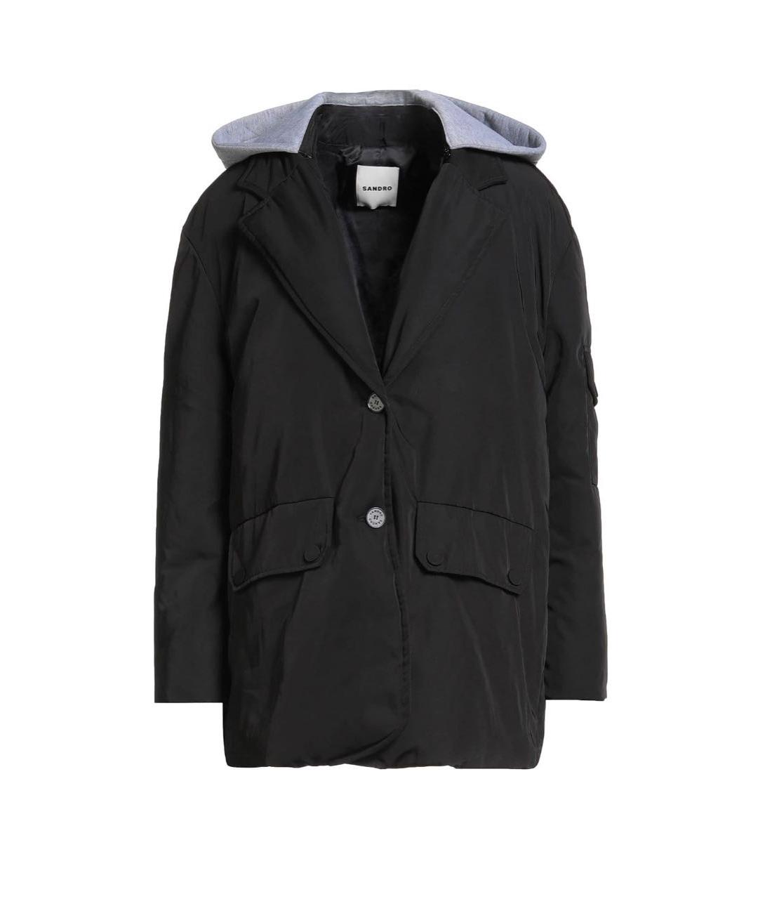 SANDRO Черная куртка, фото 1