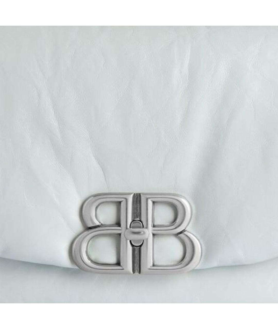 BALENCIAGA Голубая кожаная сумка через плечо, фото 5