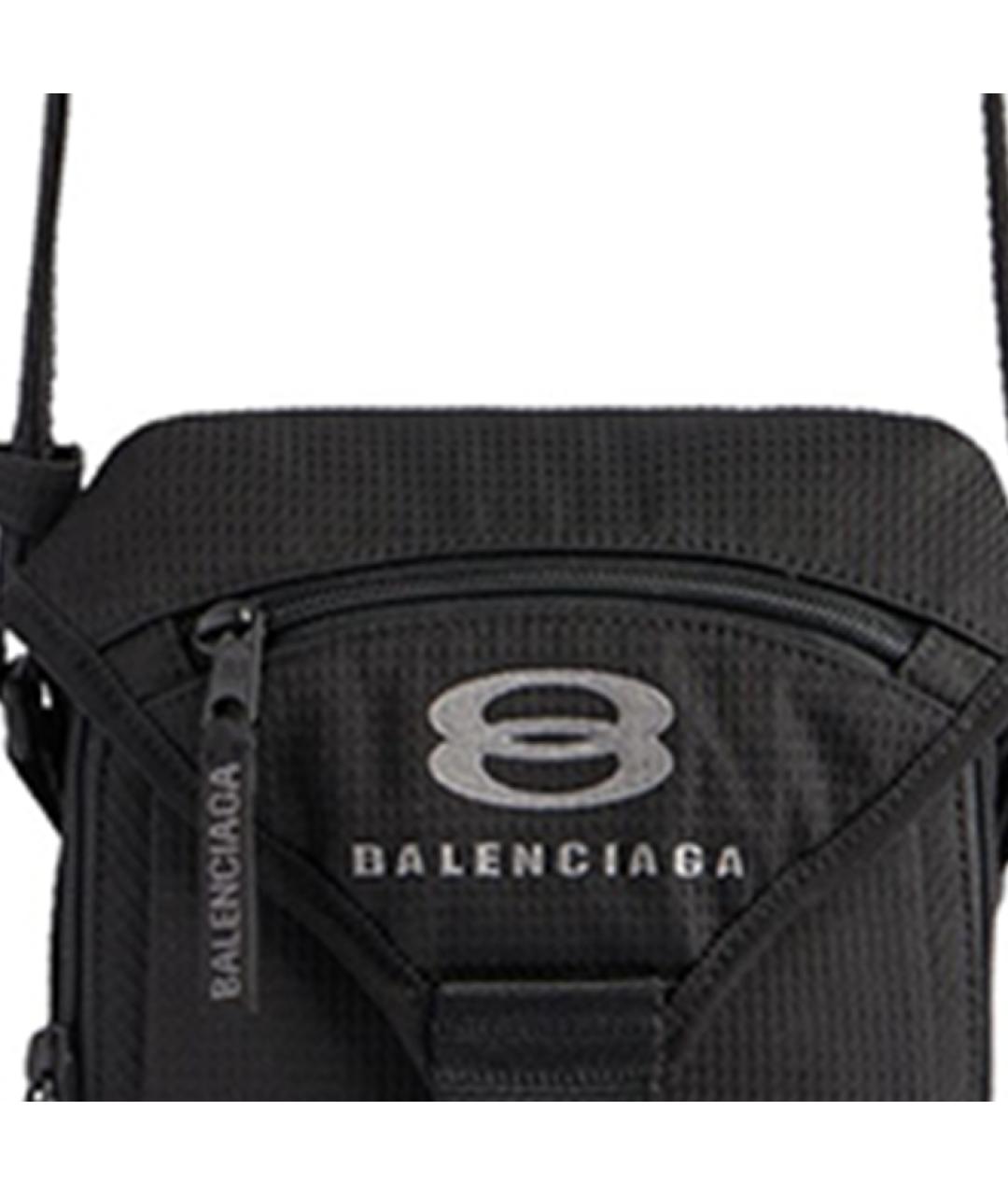 BALENCIAGA Черная сумка через плечо, фото 5