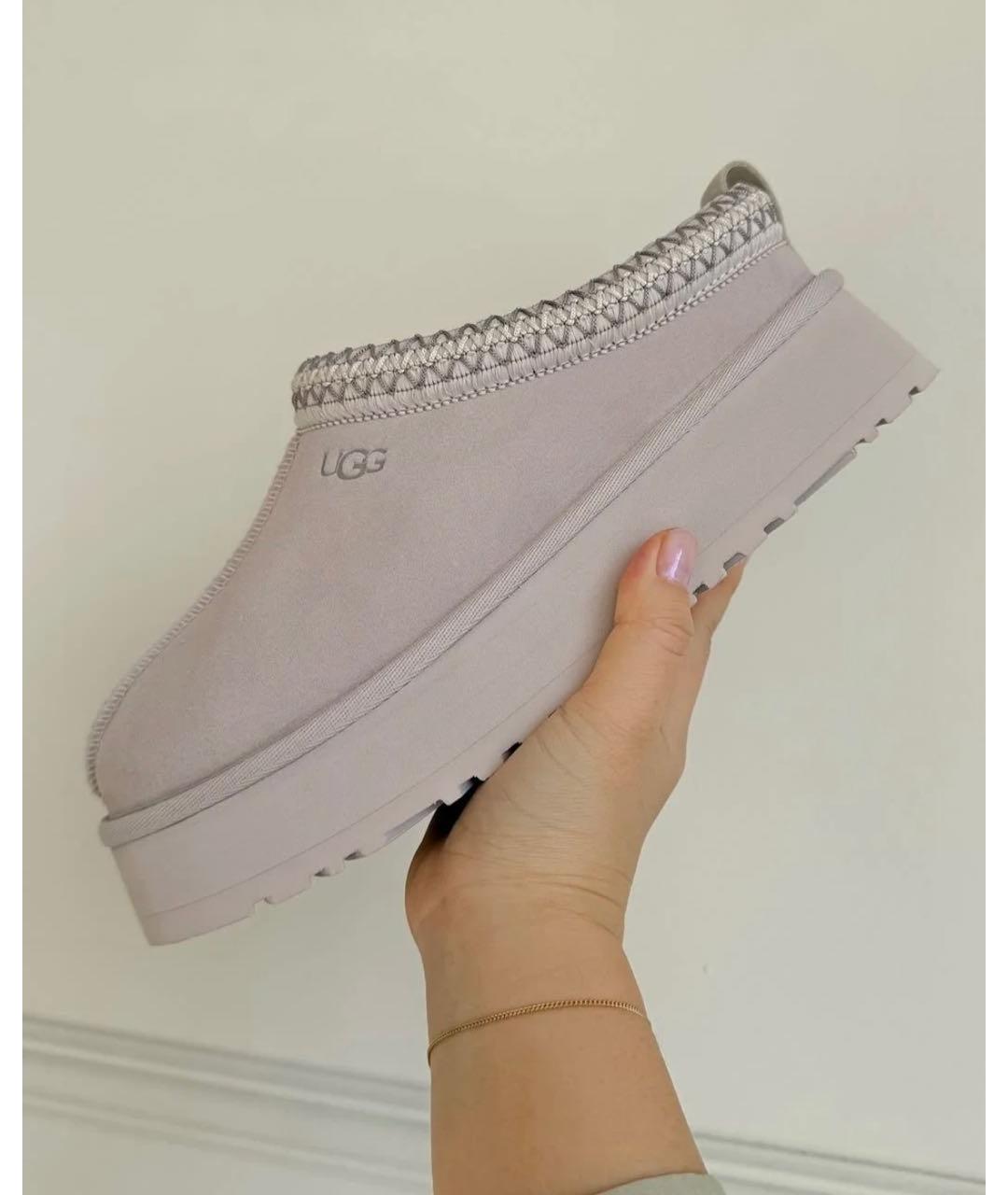 UGG AUSTRALIA Розовые замшевые мюли, фото 6