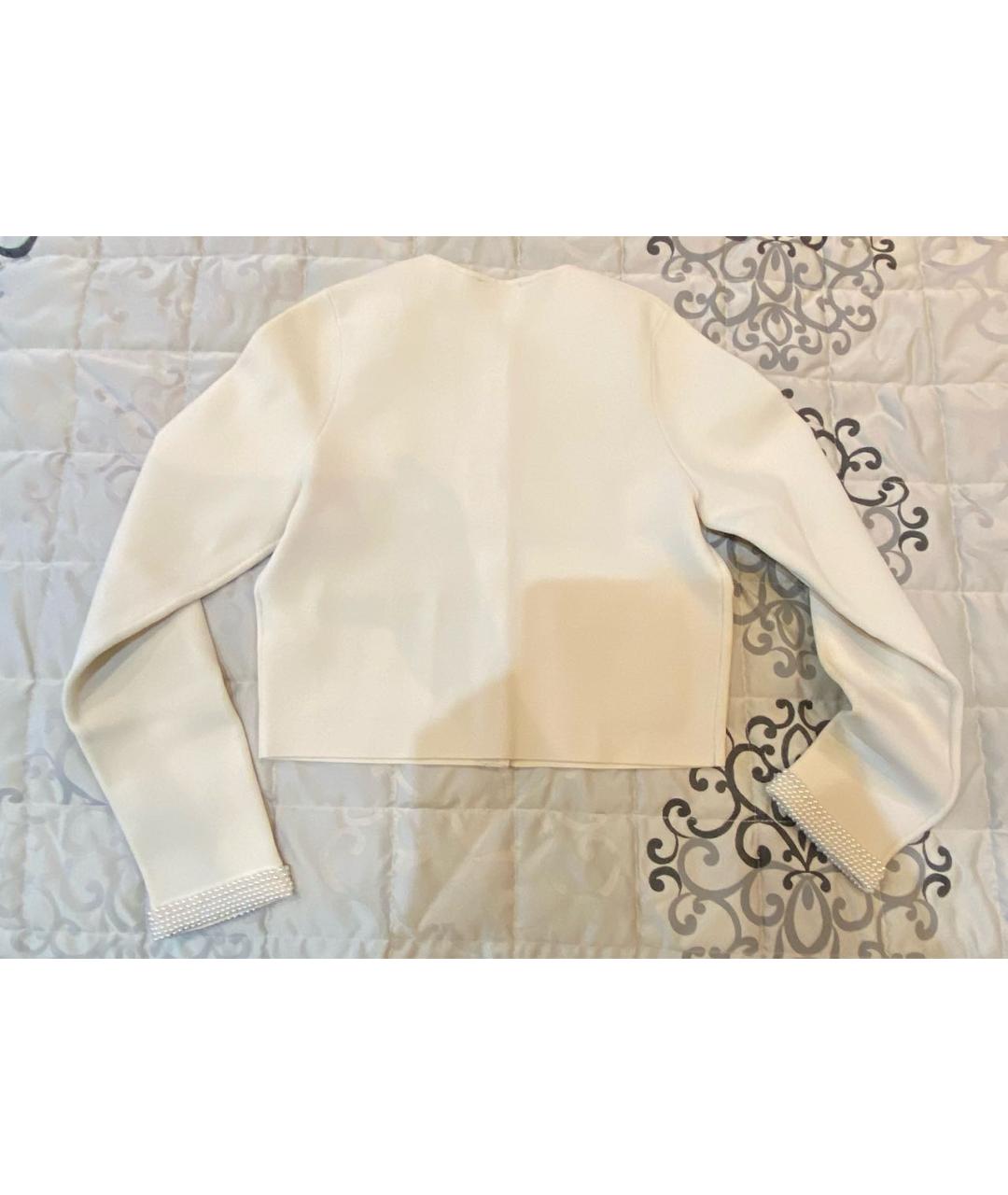 SANDRO Бежевый хлопковый кардиган, фото 5