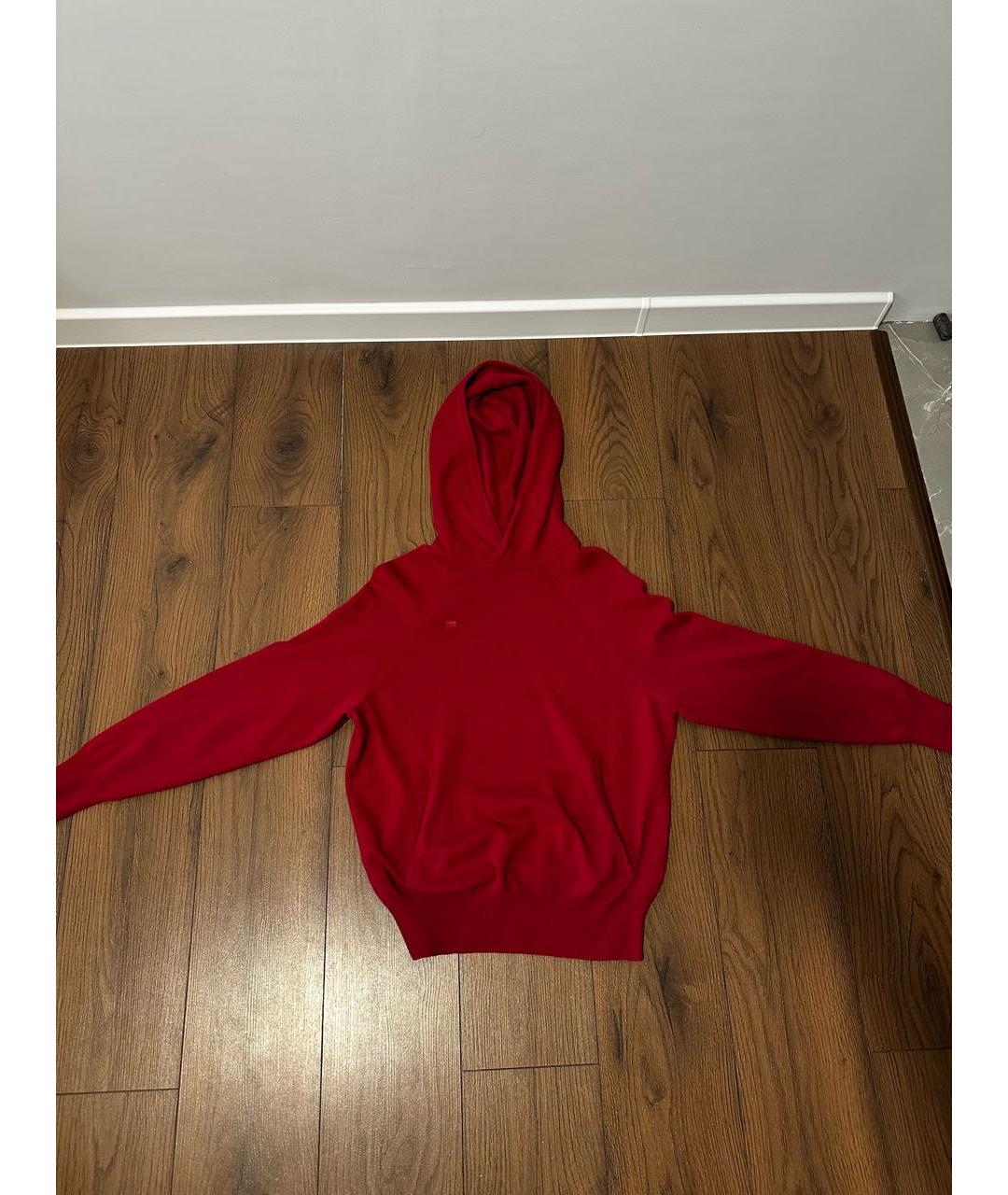 THE PANGAIA Красный кашемировый джемпер / свитер, фото 6