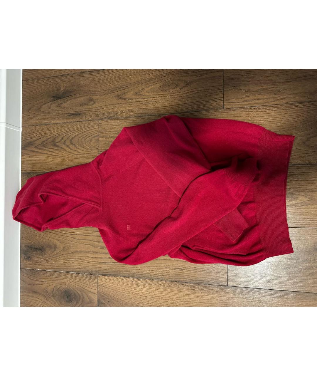 THE PANGAIA Красный кашемировый джемпер / свитер, фото 2