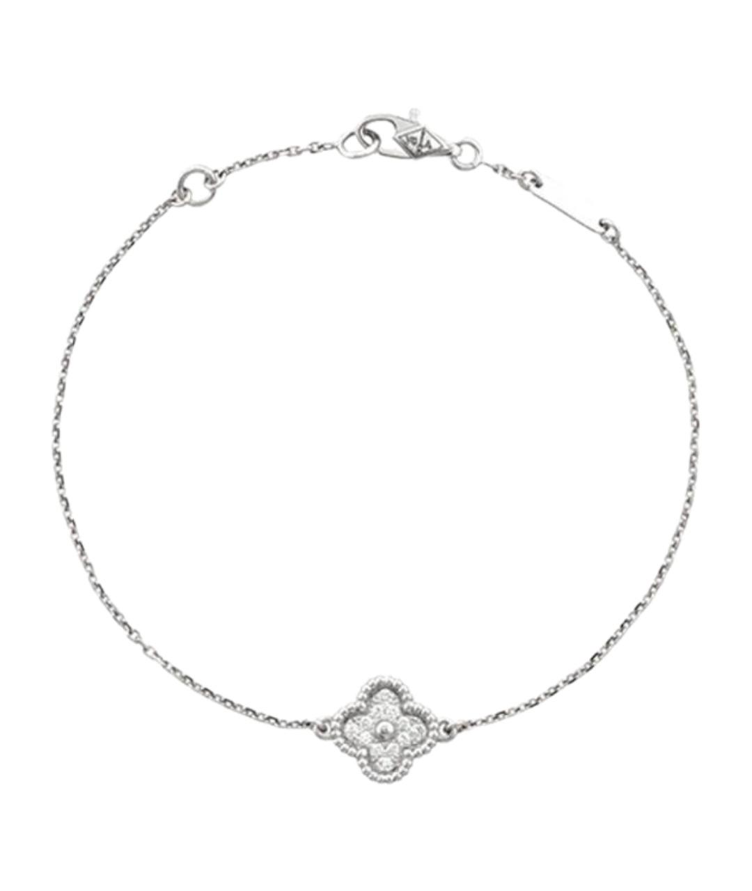 VAN CLEEF & ARPELS Серебрянный браслет из белого золота, фото 1