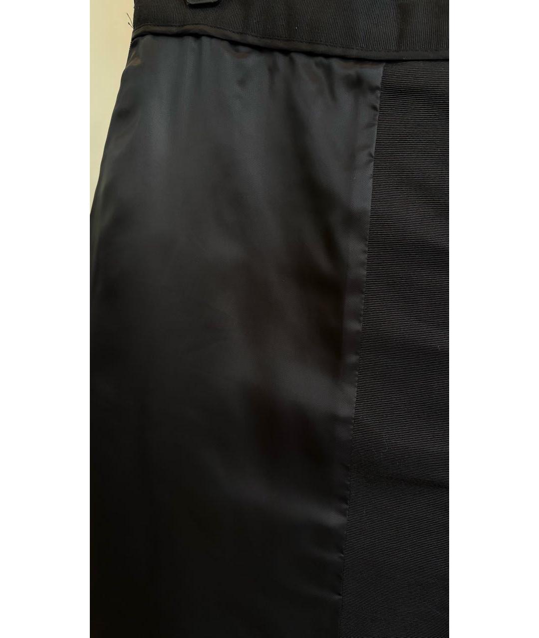 MIU MIU Черная юбка мини, фото 8