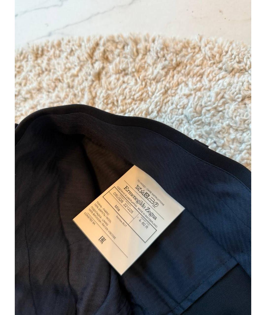 ERMENEGILDO ZEGNA XXX Черный классический костюм, фото 3