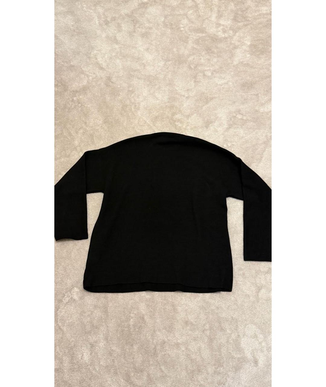 CHLOE Черный шерстяной джемпер / свитер, фото 2
