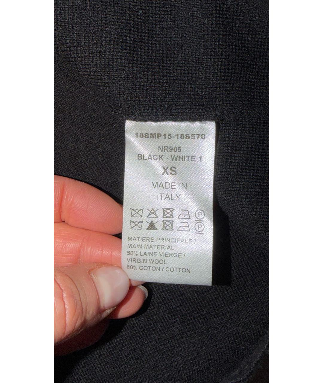 CHLOE Черный шерстяной джемпер / свитер, фото 3