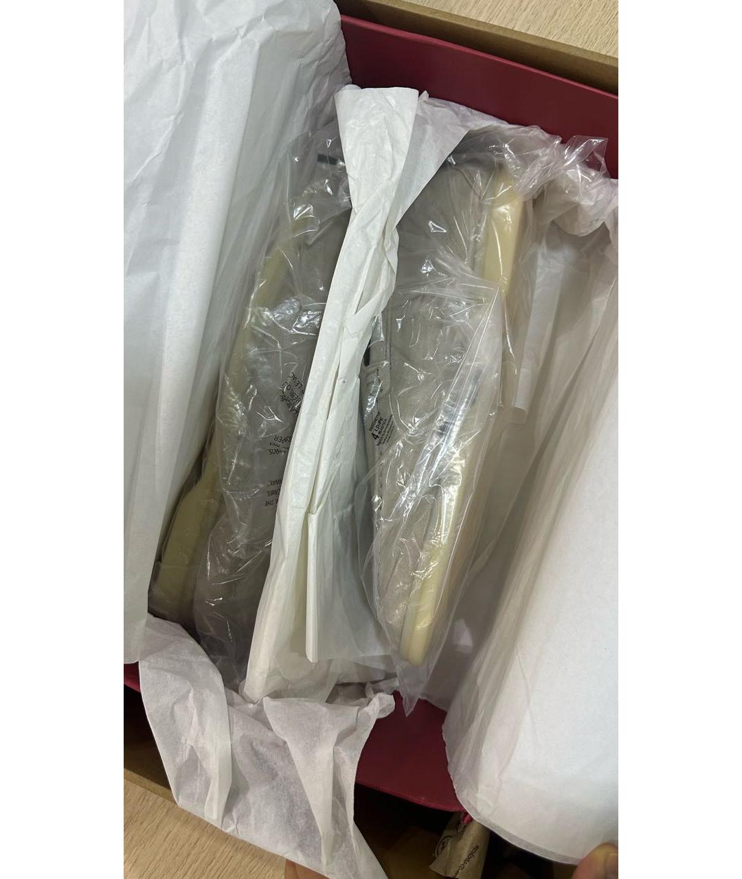 SCAROSSO Бежевые замшевые лоферы, фото 3