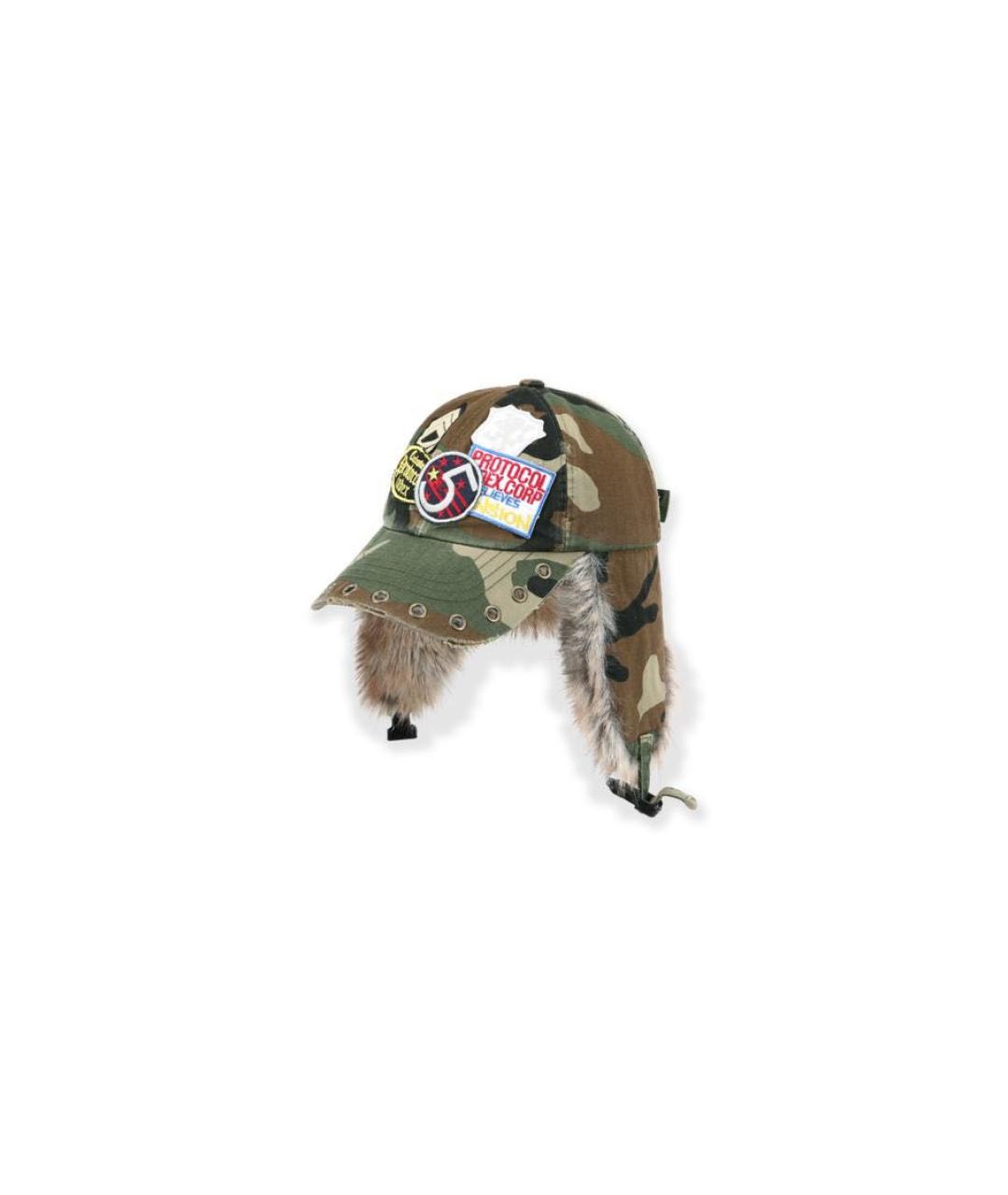 GRAILZ PROJECT G/R Хаки хлопковая кепка/бейсболка, фото 2