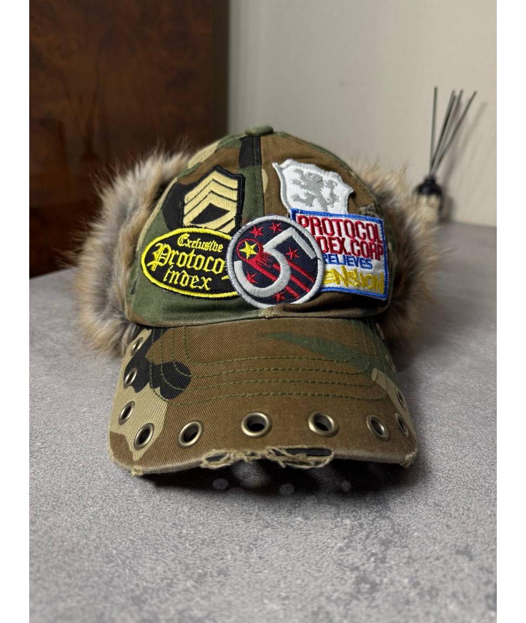 GRAILZ PROJECT G/R Хаки хлопковая кепка/бейсболка, фото 3