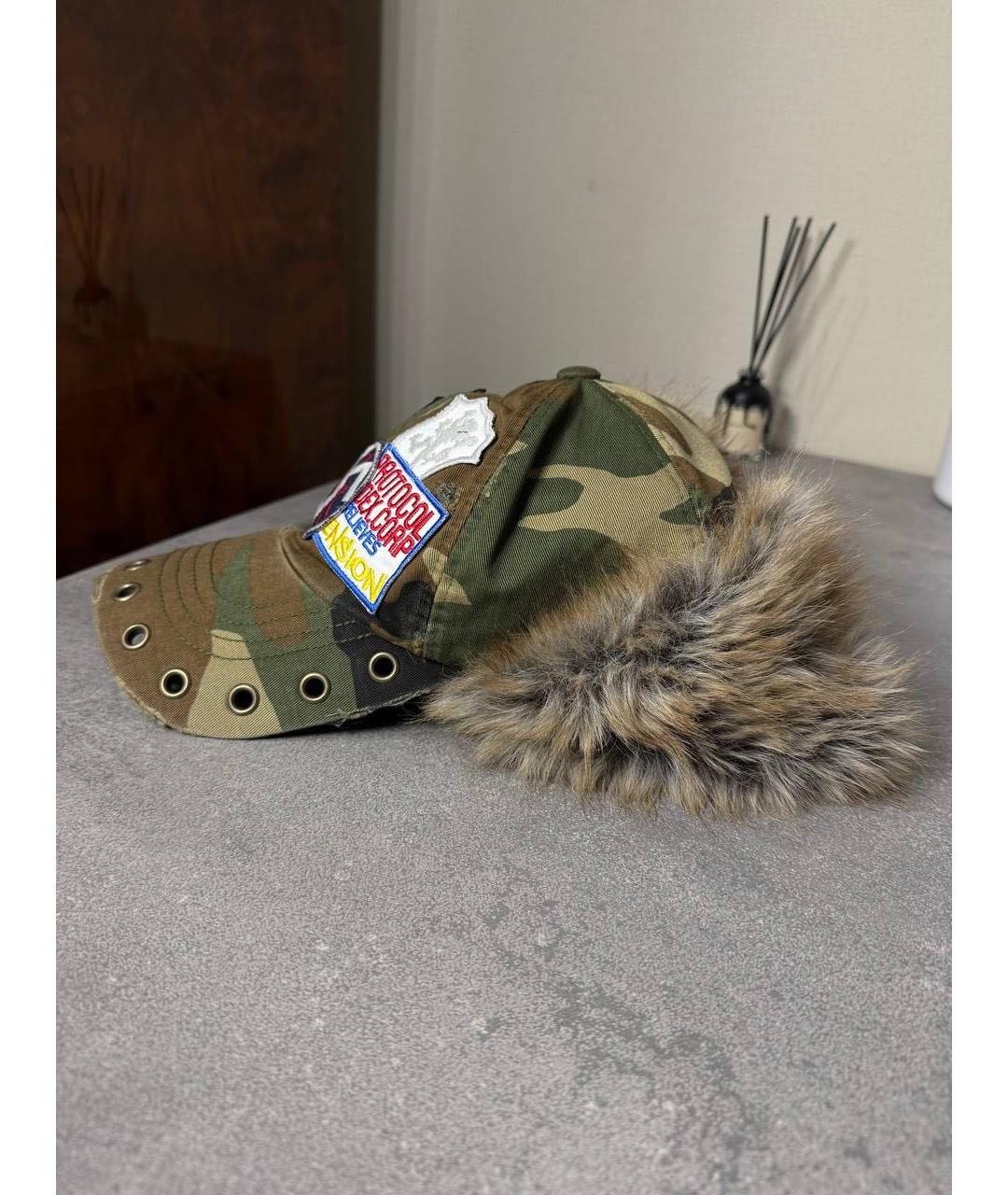 GRAILZ PROJECT G/R Хаки хлопковая кепка/бейсболка, фото 4
