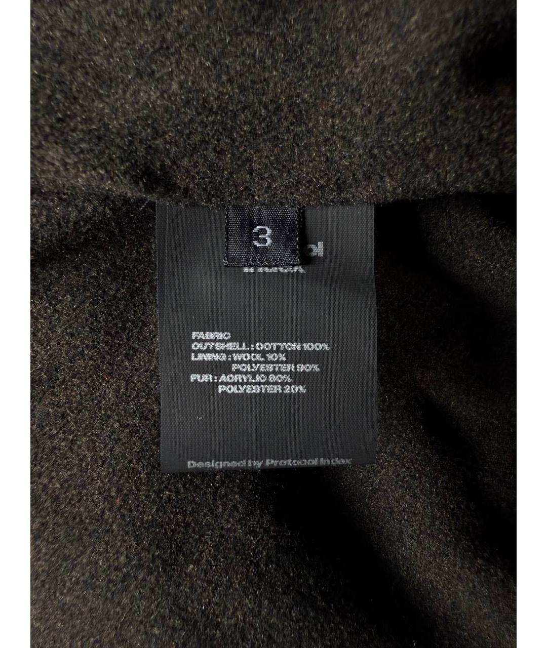 GRAILZ PROJECT G/R Коричневая хлопковая куртка, фото 7