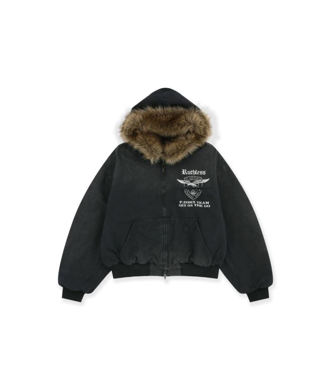 GRAILZ PROJECT G/R Черная хлопковая куртка, фото 1