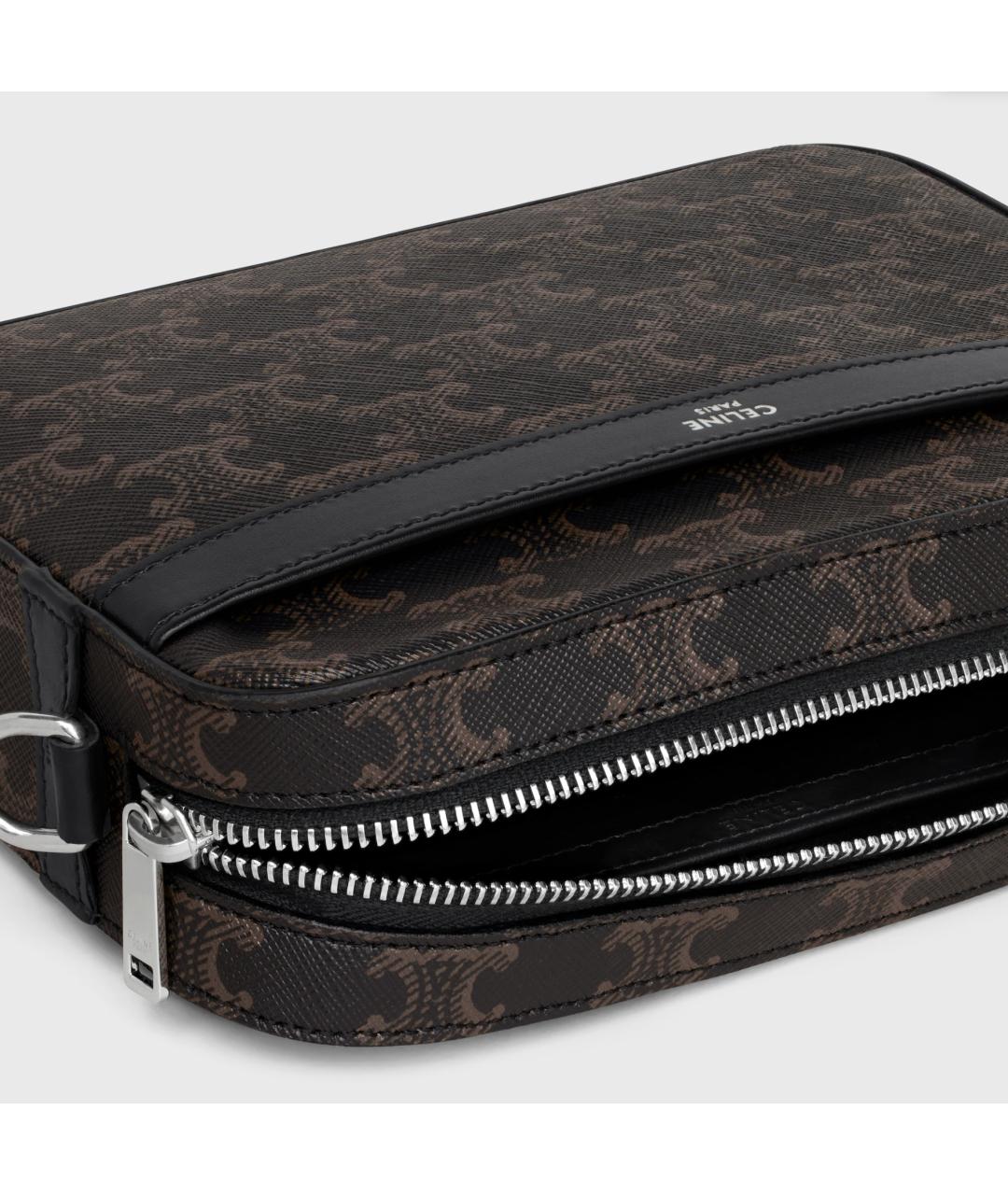 CELINE Черная сумка на плечо, фото 4