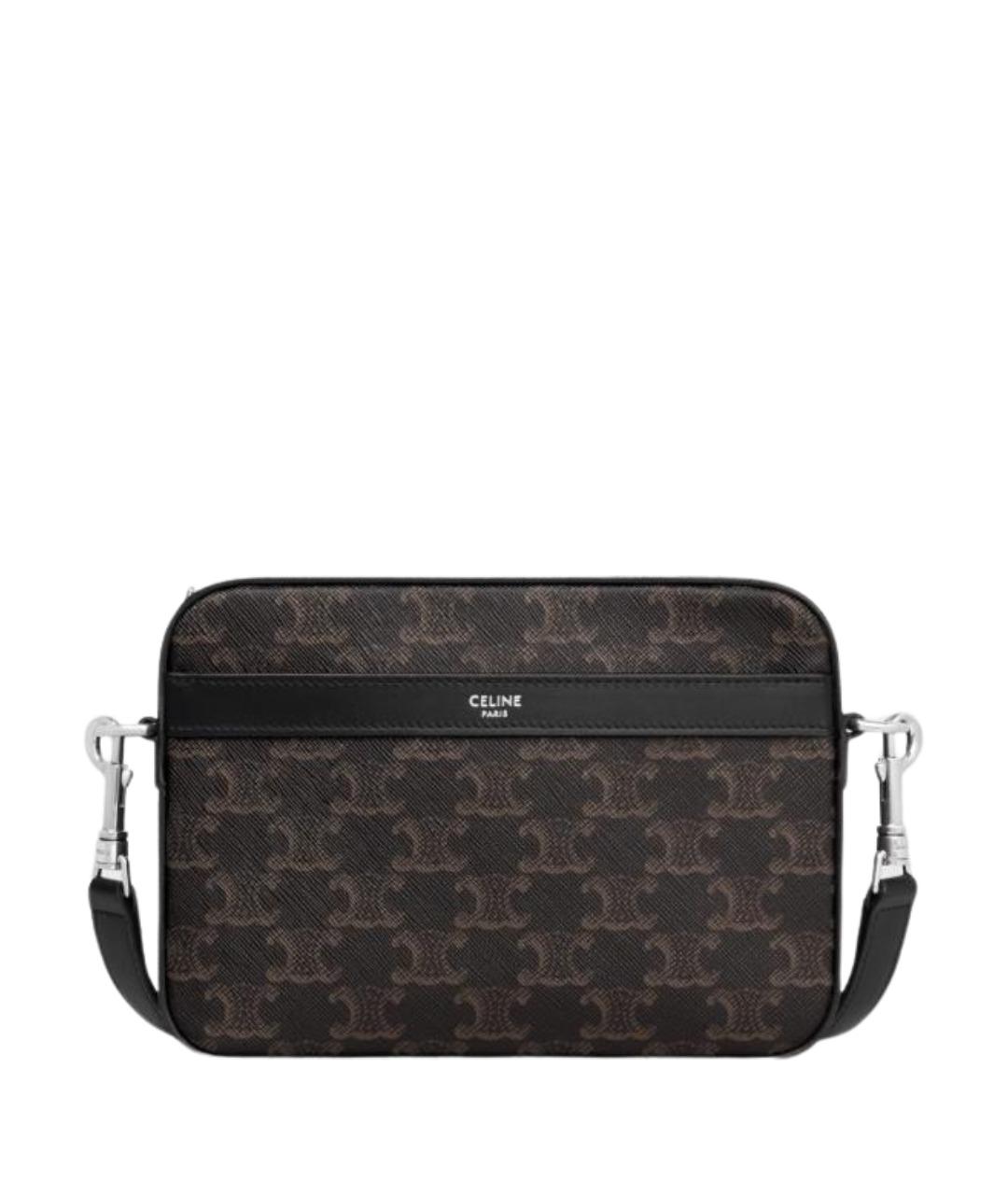 CELINE Черная сумка на плечо, фото 1