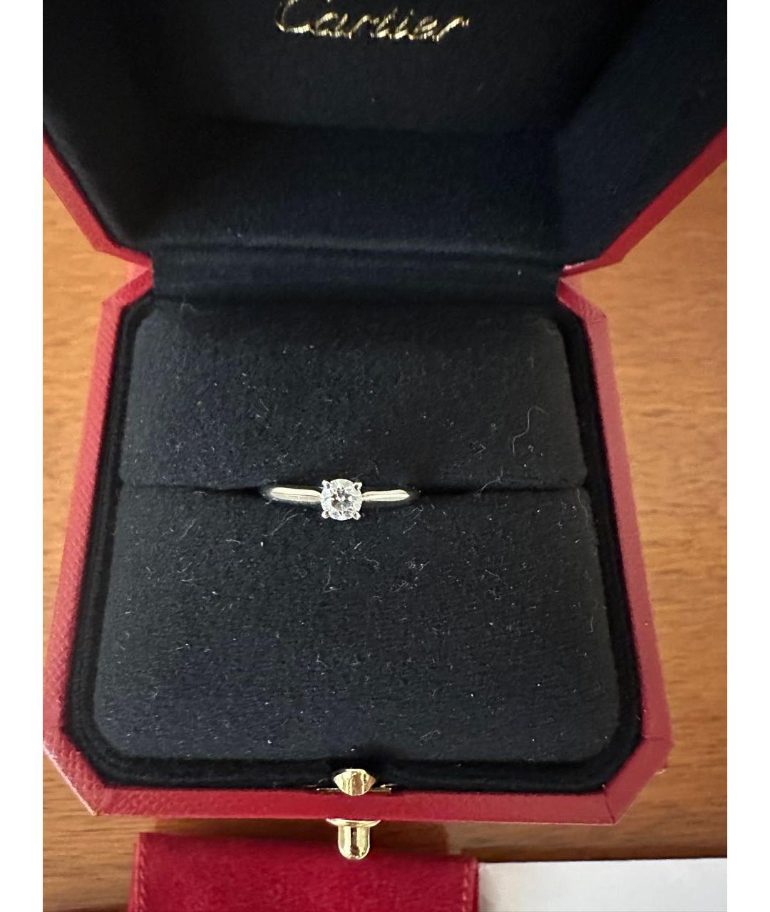 CARTIER Серебряное кольцо из белого золота, фото 5