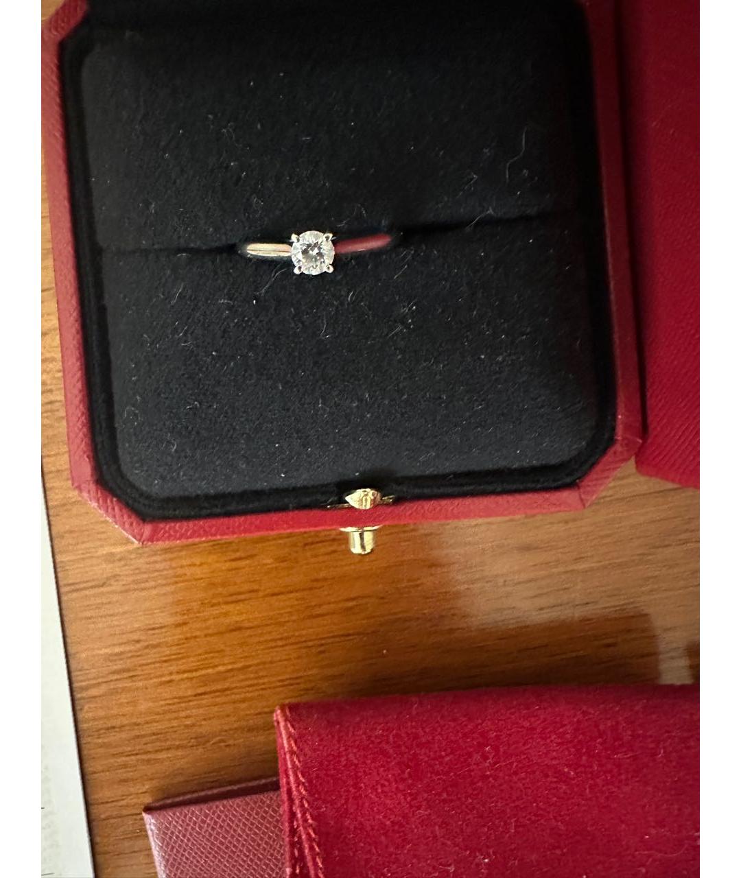 CARTIER Серебряное кольцо из белого золота, фото 2