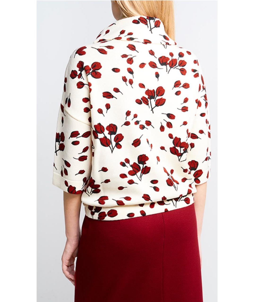 ESCADA Белый шерстяной джемпер / свитер, фото 3