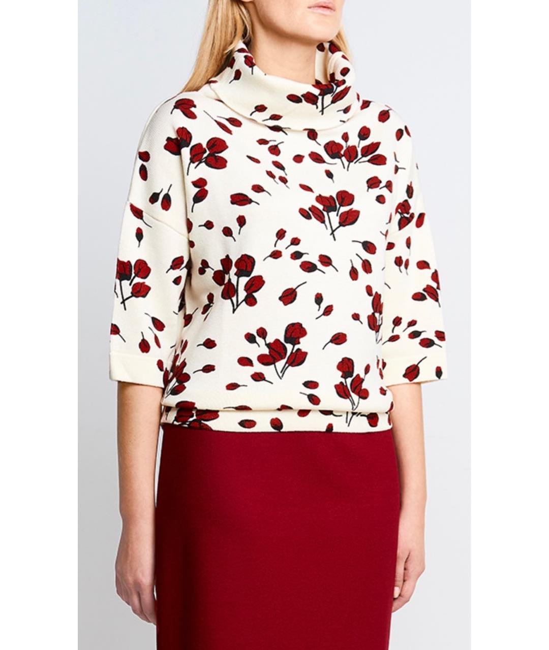 ESCADA Белый шерстяной джемпер / свитер, фото 4