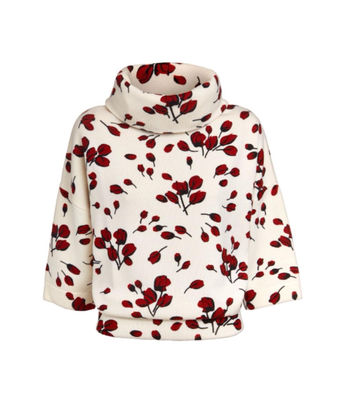 ESCADA Белый шерстяной джемпер / свитер, фото 1