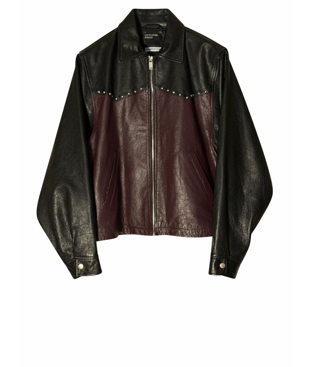 Enfants Riches Déprimés Черная кожаная куртка, фото 1