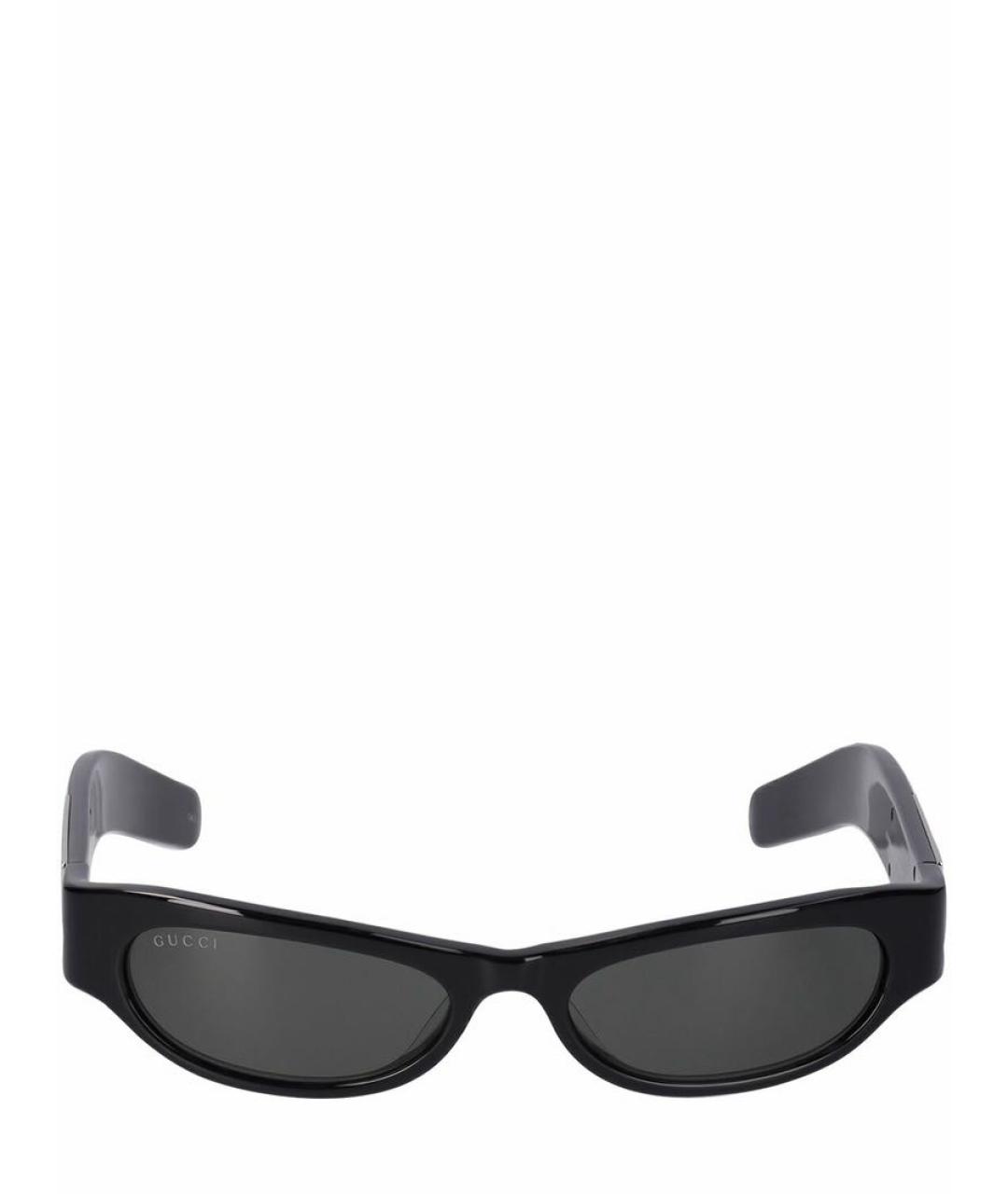 GUCCI Черные пластиковые солнцезащитные очки, фото 9