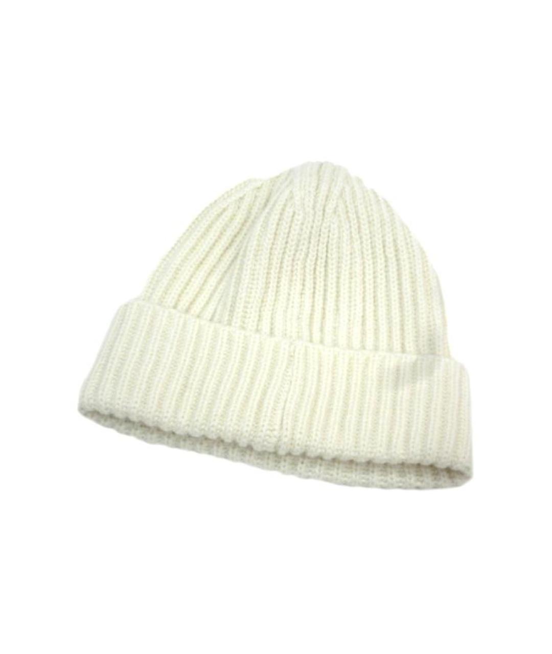 CHANEL Белая кашемировая шапка, фото 3