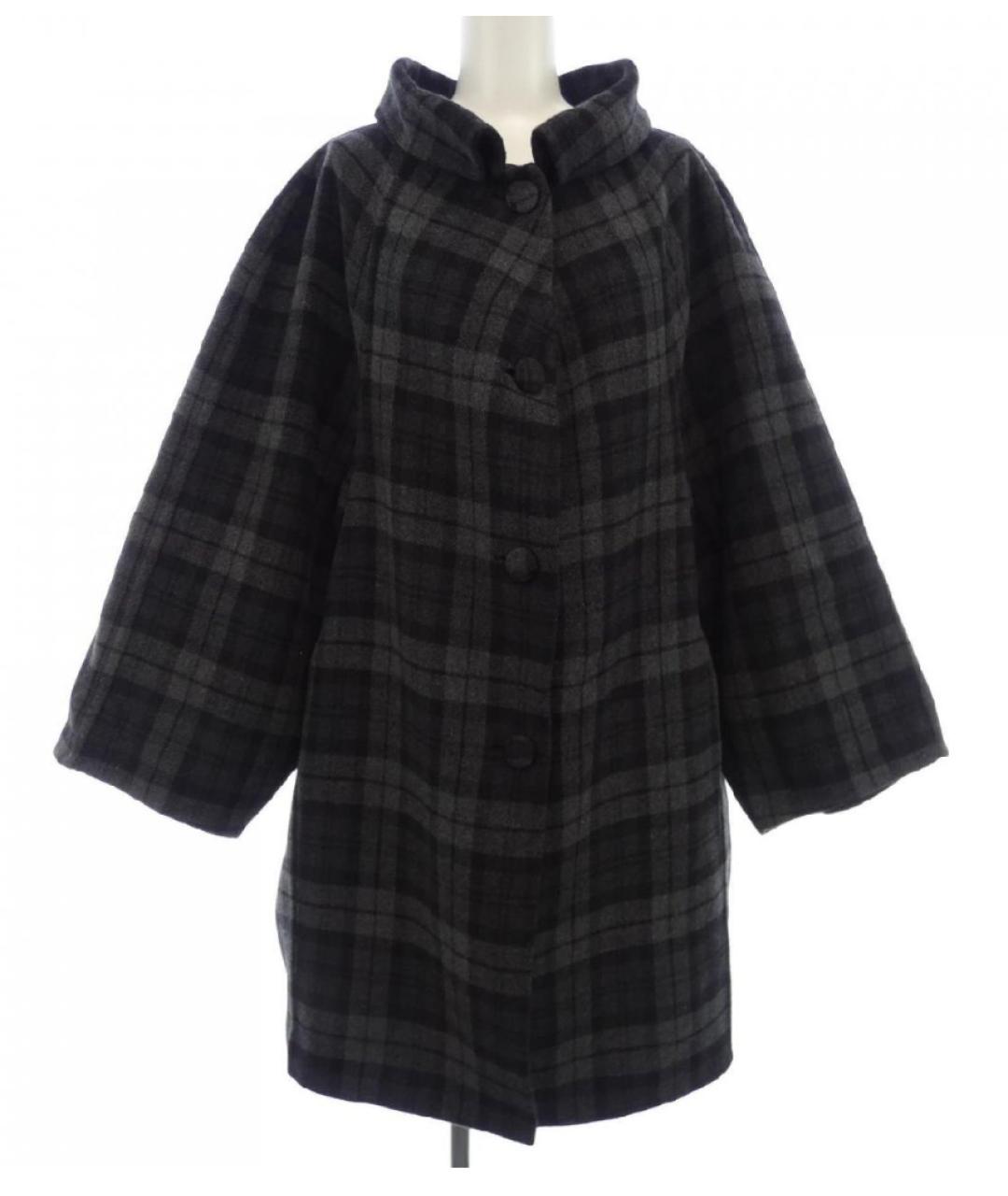 BALENCIAGA Черное шерстяное пальто, фото 10