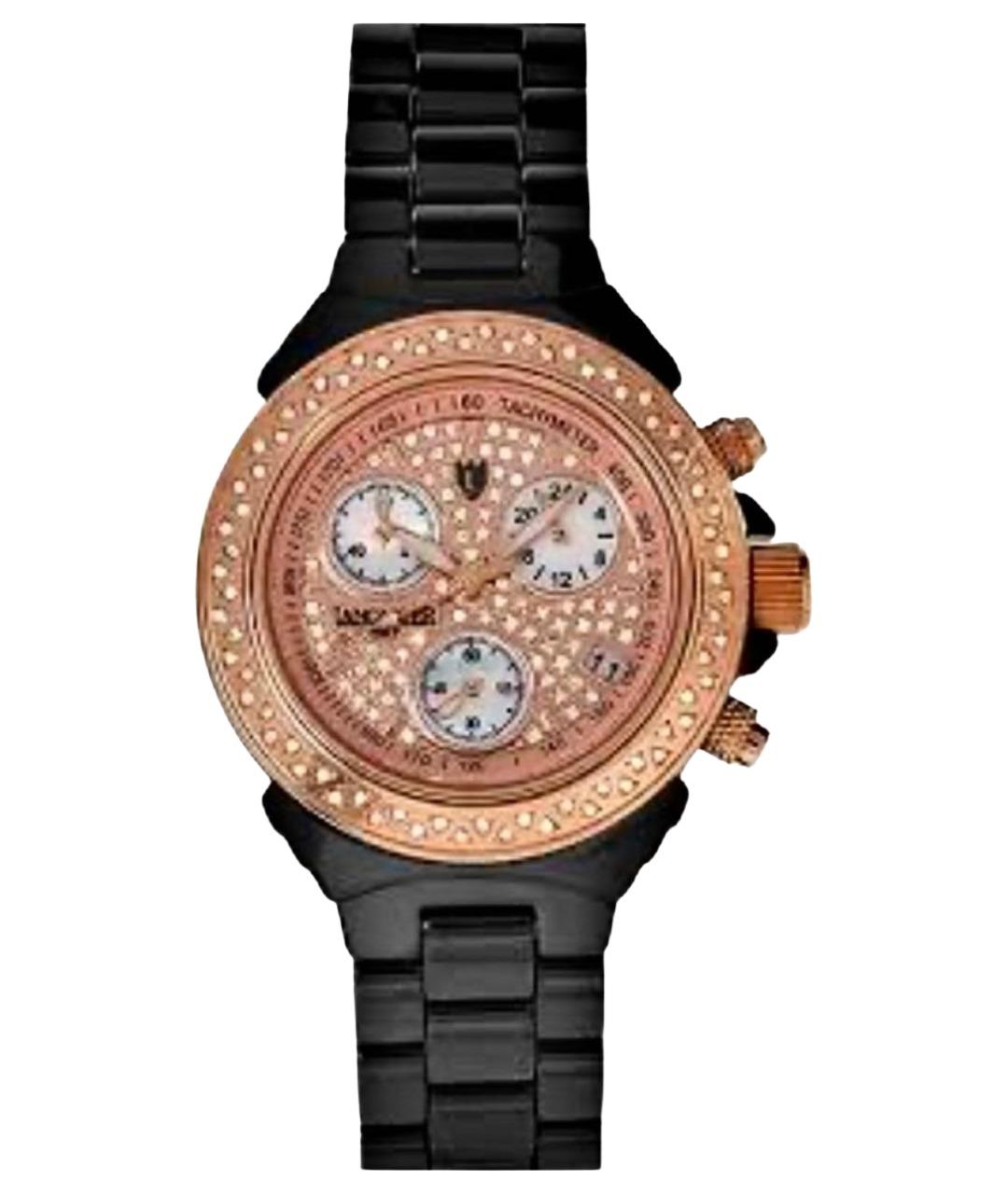 LANCASTER Антрацитовые часы из розового золота, фото 1