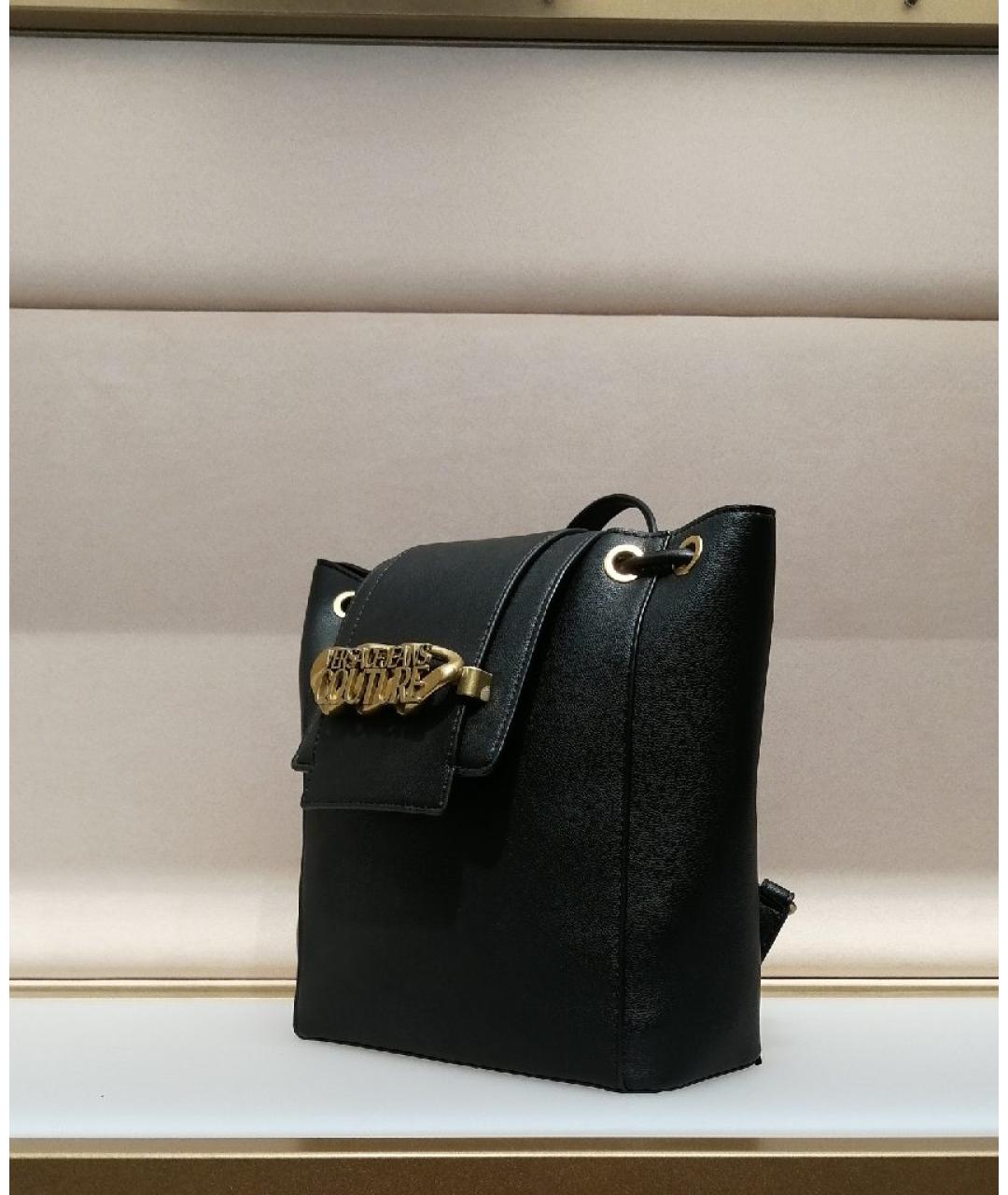 VERSACE JEANS COUTURE Черный рюкзак, фото 2