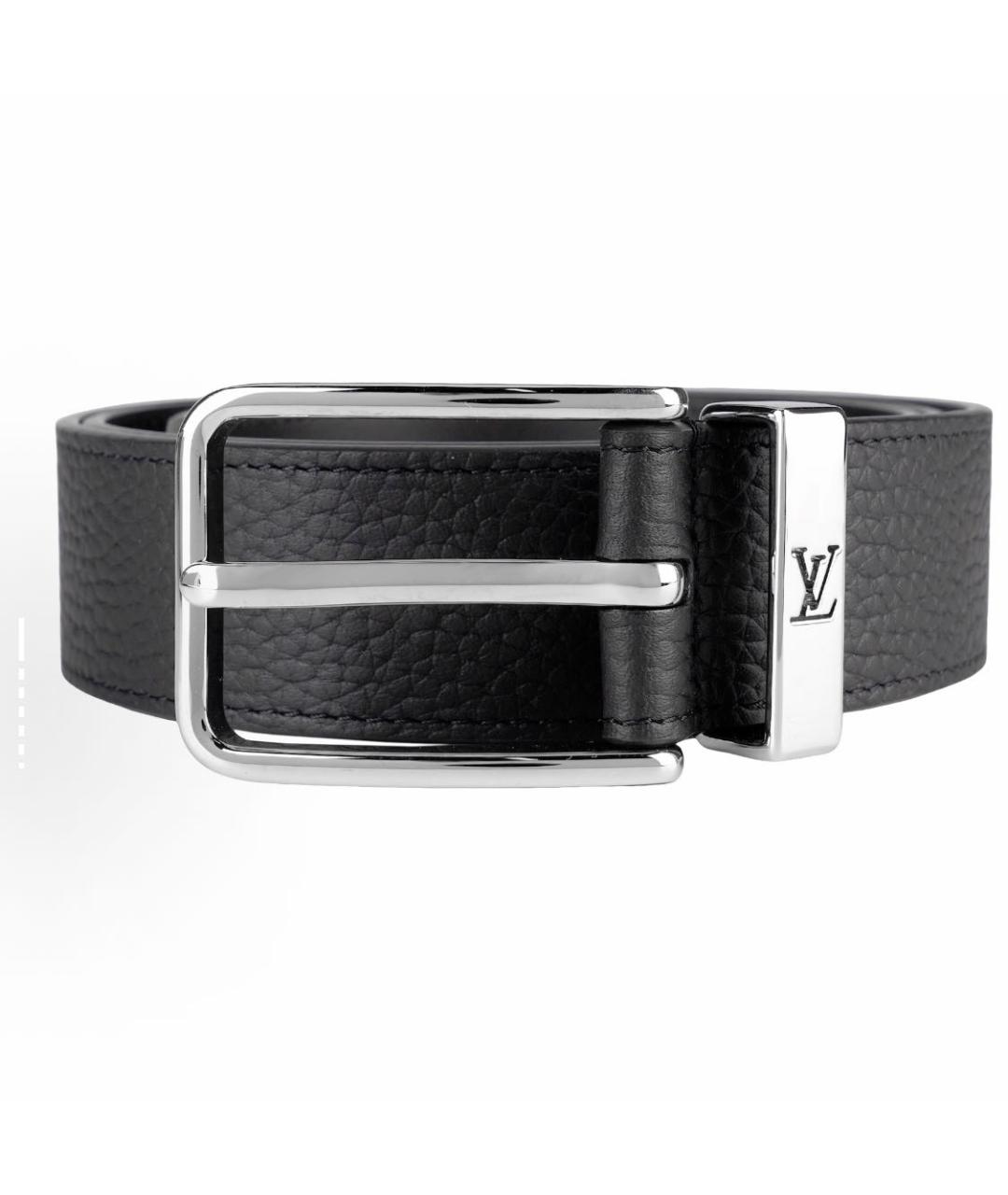 LOUIS VUITTON Черный ремень, фото 4